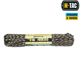 M-Tac паракорд 550 type III Black/Coyote 30м