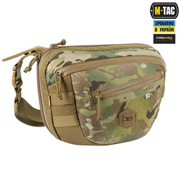 M-Tac сумка Sphaera Hex Hardsling Bag Large з липучкою Elite Multicam/Coyote. Фото 3