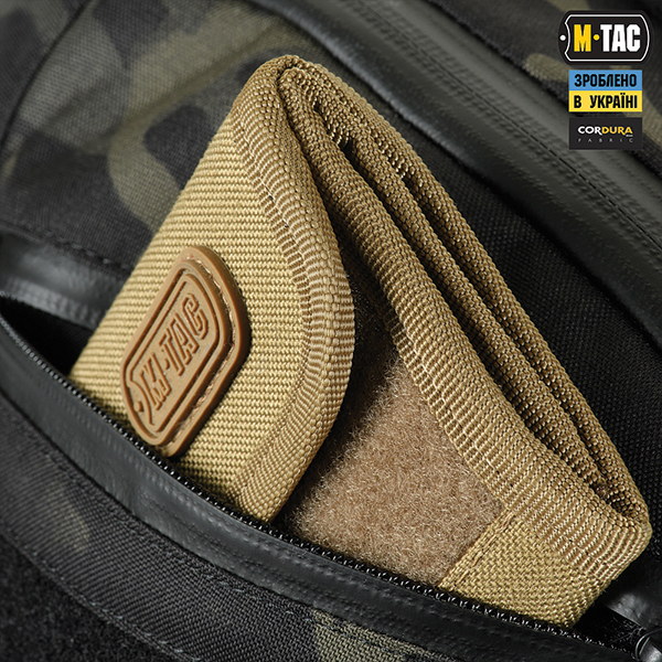 M-Tac сумка Sphaera Hex Hardsling Bag Large з липучкою Elite Multicam Black/Black. Фото 6