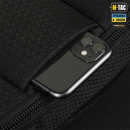 M-Tac сумка Sphaera Hex Hardsling Bag Large з липучкою Elite Black. Фото 8