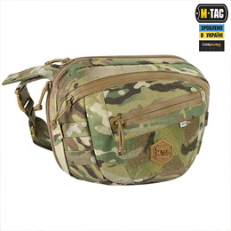 M-Tac сумка Sphaera Hardsling Bag Large з липучкою Elite Multicam. Фото 3