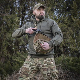 M-Tac сумка Sphaera Hardsling Bag Large з липучкою Elite Multicam. Фото 8