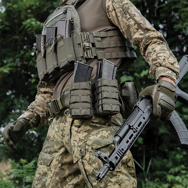 M-Tac підсумок для АК відкритий подвійний Laser Cut Ranger Green. Фото 10