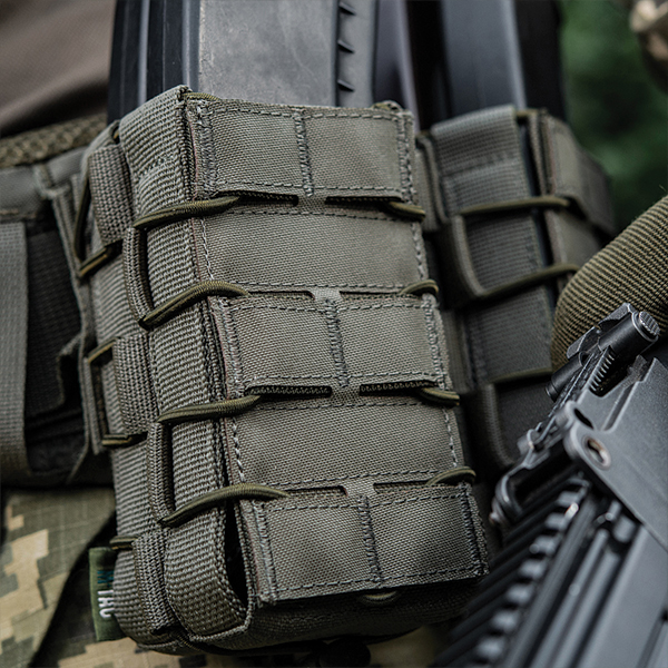 M-Tac підсумок для АК відкритий подвійний Laser Cut Ranger Green. Фото 11