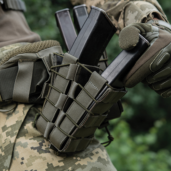 M-Tac підсумок для АК відкритий подвійний Laser Cut Ranger Green. Фото 12