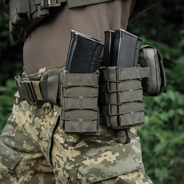M-Tac підсумок для АК відкритий подвійний Laser Cut Ranger Green. Фото 14
