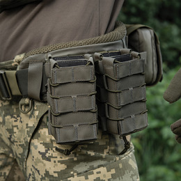 M-Tac підсумок для АК відкритий подвійний Laser Cut Ranger Green. Фото 15