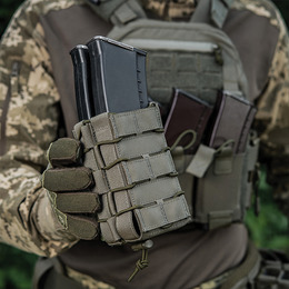 M-Tac підсумок для АК відкритий подвійний Laser Cut Ranger Green. Фото 18