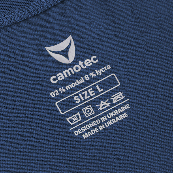 Сamotec футболка Modal Dark Navy Blue. Фото 7