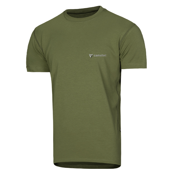 Сamotec футболка Modal Logo Army Olive
