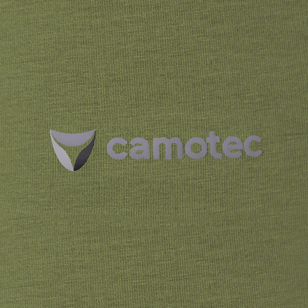 Сamotec футболка Modal Logo Army Olive. Фото 4