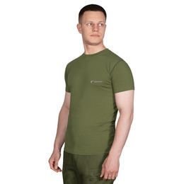 Сamotec футболка Modal Logo Army Olive. Фото 2