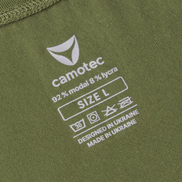 Сamotec футболка Modal Logo Army Olive. Фото 7