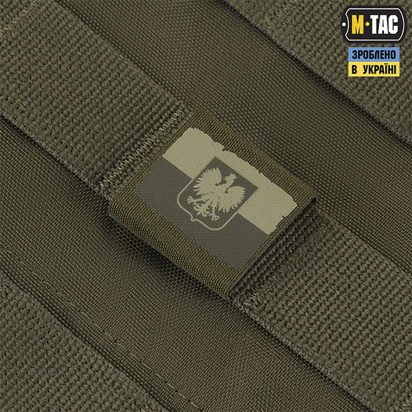 M-Tac MOLLE Patch Прапор Polska Olive/Ranger Green. Фото 4