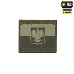M-Tac MOLLE Patch Прапор Polska Olive/Ranger Green. Фото 2