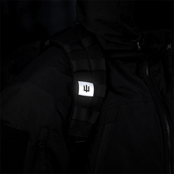 M-Tac MOLLE Patch Тризуб світловідбиваючий. Фото 13