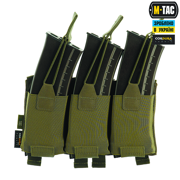M-Tac підсумок еластичний на 3 магазина Elite Ranger Green. Фото 2