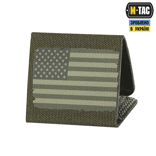  M-Tac MOLLE Patch прапор США Olive/Ranger Green