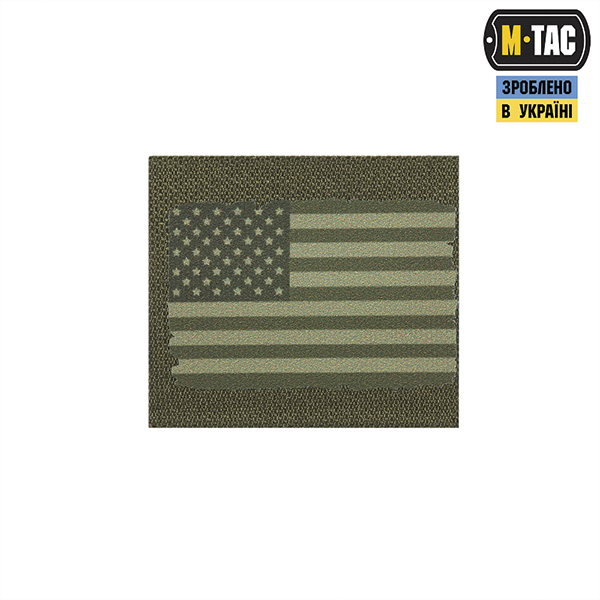  M-Tac MOLLE Patch прапор США Olive/Ranger Green. Фото 2