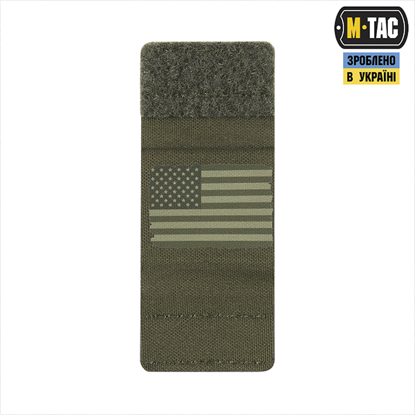  M-Tac MOLLE Patch прапор США Olive/Ranger Green. Фото 3