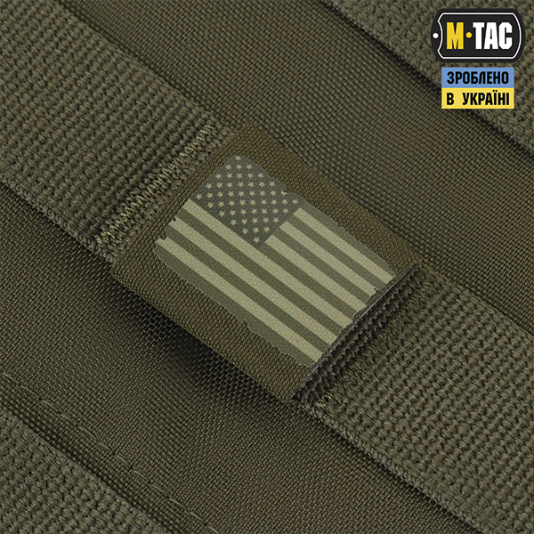  M-Tac MOLLE Patch прапор США Olive/Ranger Green. Фото 4