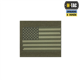  M-Tac MOLLE Patch прапор США Olive/Ranger Green