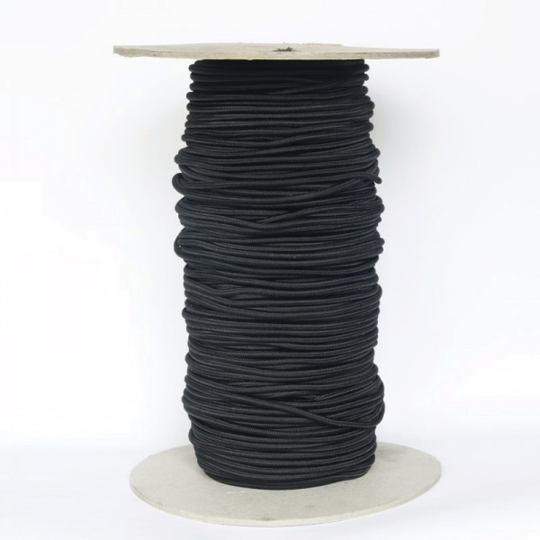 Shock cord Guardian еластичний 4мм Black 10 м. Фото 2