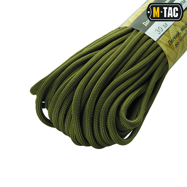 M-Tac паракорд 550 type III Army Green 15м. Фото 3