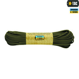 M-Tac паракорд 550 type III Army Green 15м