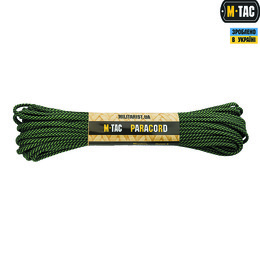 M-Tac паракорд 550 type III Black/Grass Stairs 15м
