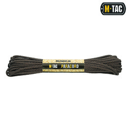 M-Tac паракорд 550 type III Black/Tan Stairs 15м