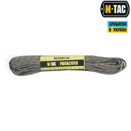 M-Tac паракорд 550 type III Coyote Camo Diamond 15м