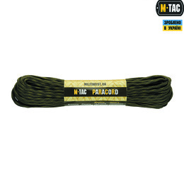 M-Tac паракорд 550 type III Green/Forest 15м
