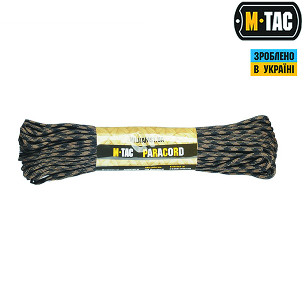 M-Tac паракорд 550 type III OD Green/Tan 30м