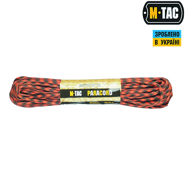 M-Tac паракорд 550 type III Survival Camp 30м