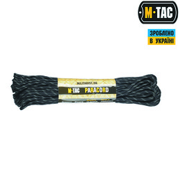 M-Tac паракорд 550 type III Thin Grey Line 30м