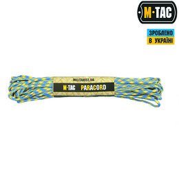 M-Tac паракорд 550 type III Yellow/Blue 15м