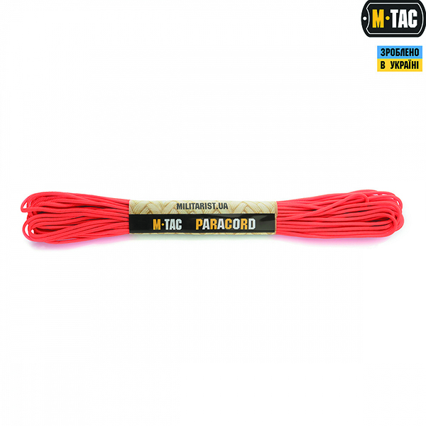 M-Tac паракорд Minicord Safety Orange 15м