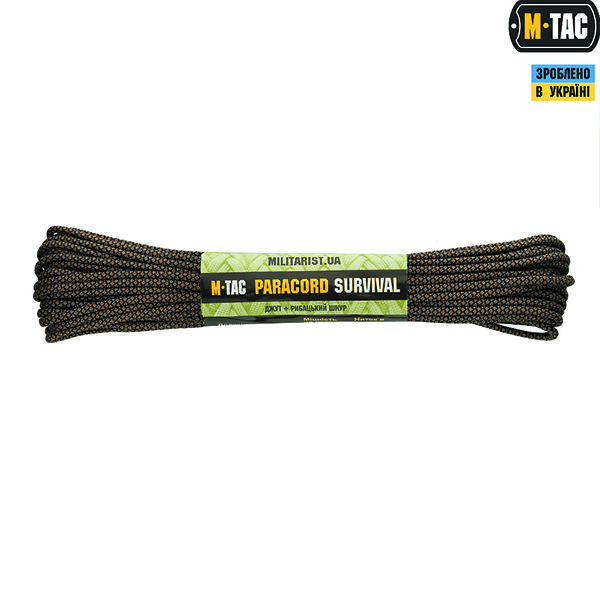 M-Tac паракорд Survival Coyote Diamond 15м