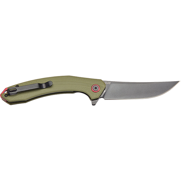 Ніж CJRB Gobi Black Blade Green. Фото 2