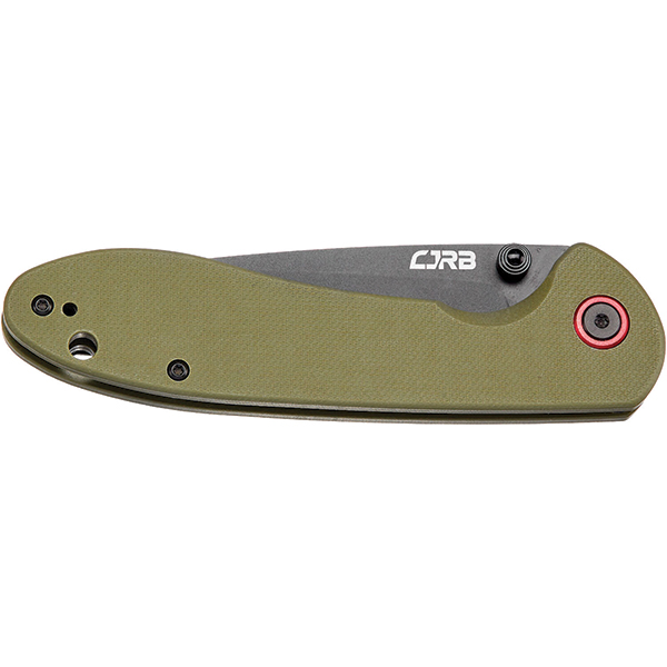 Ніж CJRB Feldspar Black Blade Green. Фото 3