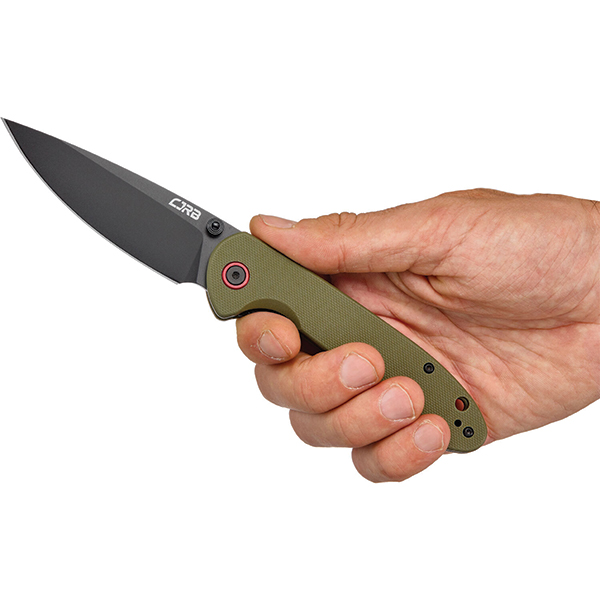 Ніж CJRB Feldspar Black Blade Green. Фото 5