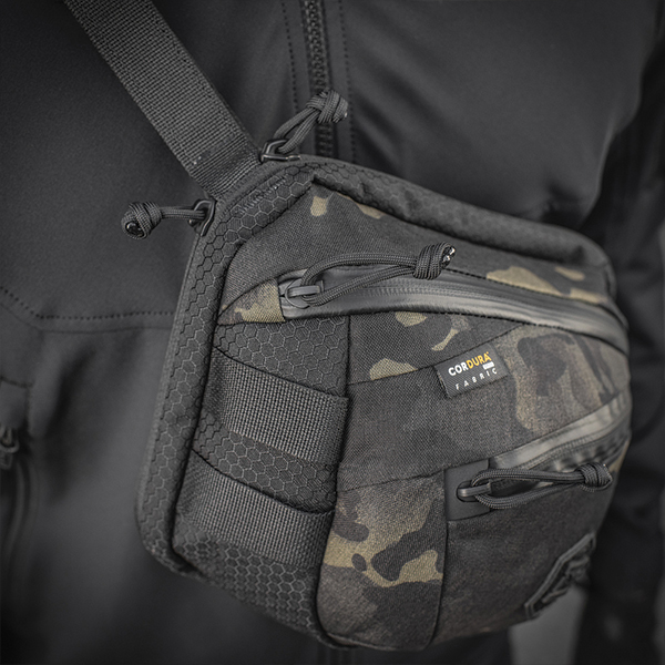 M-Tac сумка Sphaera Hex Hardsling Bag Gen.II Elite Multicam Black/Black. Фото 16
