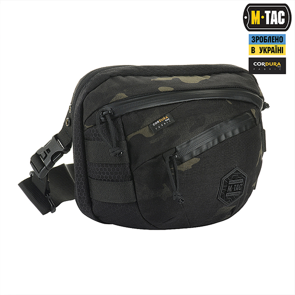 M-Tac сумка Sphaera Hex Hardsling Bag Gen.II Elite Multicam Black/Black. Фото 3