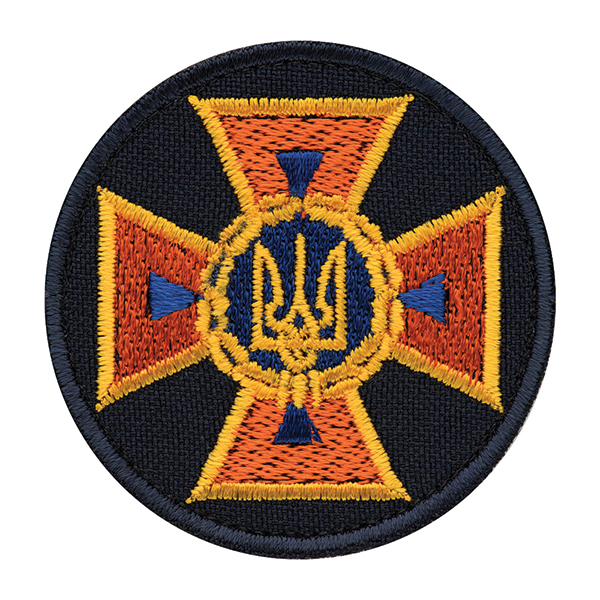 Кокарда ДСНС на липучці
