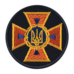 Кокарда ДСНС на липучці