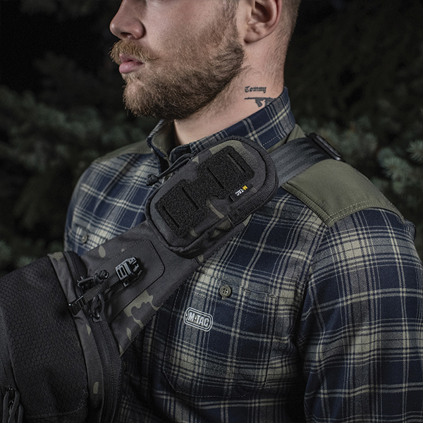 M-Tac підсумок утилітарний плечовий Elite Gen.II Multicam Black. Фото 6