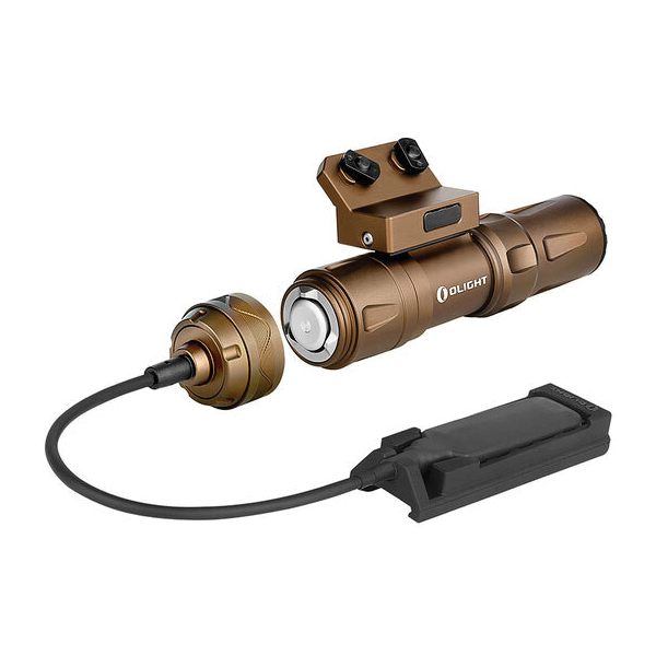 Ліхтар Olight Odin Mini Desert Tan з кріпленням M-LOK. Фото 2