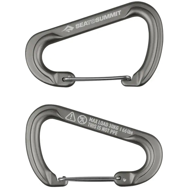 Набір карабінів Sea To Summit Large Accessory Carabiner Titanium 2 шт.