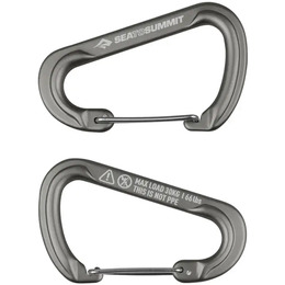 Набір карабінів Sea To Summit Large Accessory Carabiner Titanium 2 шт.